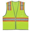 Glowear By Ergodyne 5XL Lime Two-Tone Mesh Vest Type R Class 2 - Single Size 8246Z-S